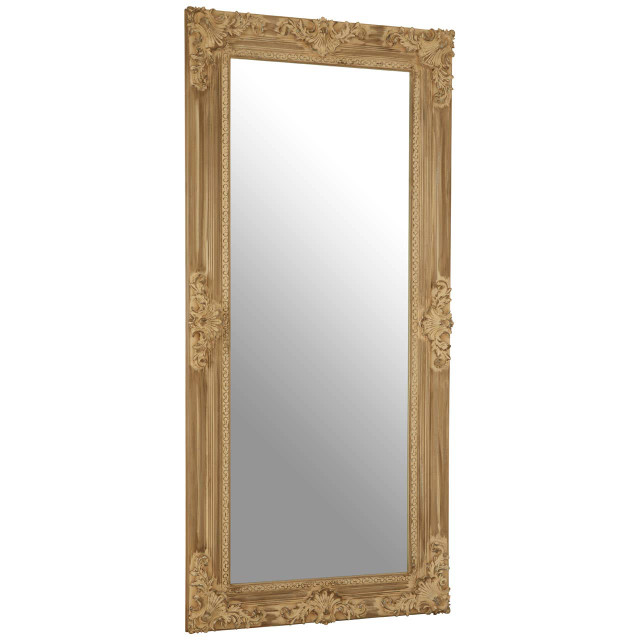 Premier Housewares Chloe Wooden Frame Wall Mirror