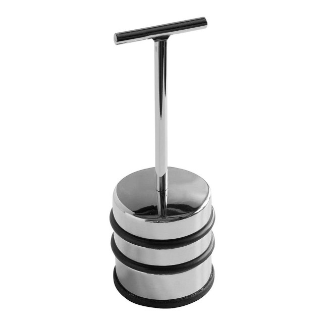Premier Housewares Chrome Door Stopper With Handle