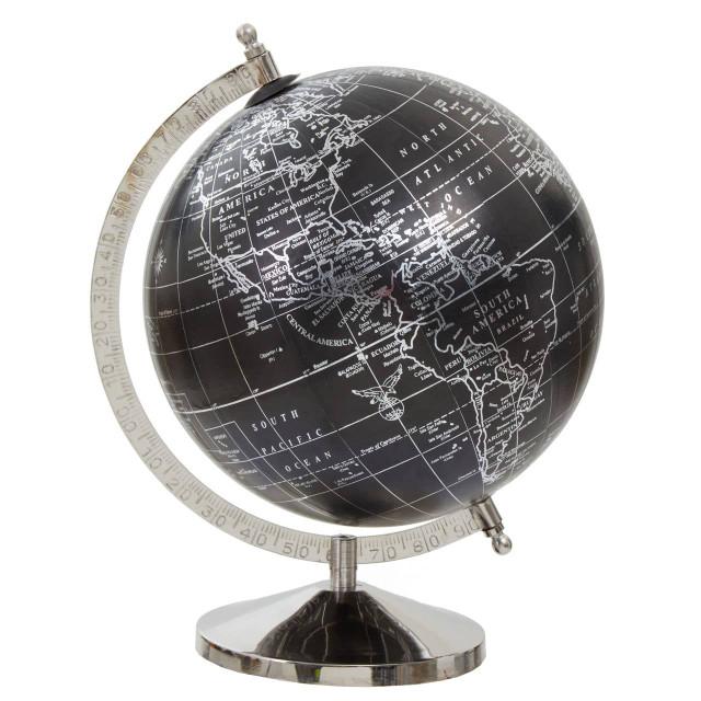 Premier Housewares Churchill Black Globe