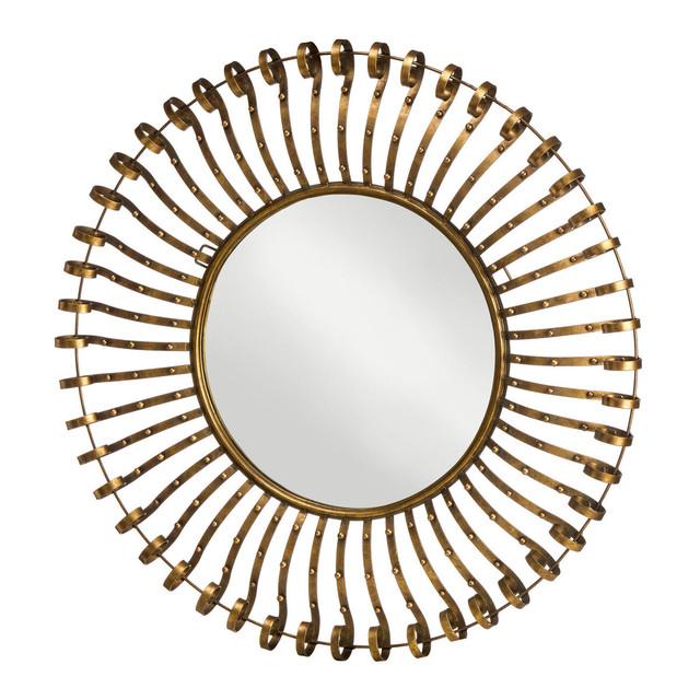 Premier Housewares Cissell Spoke Frame Wall Mirror