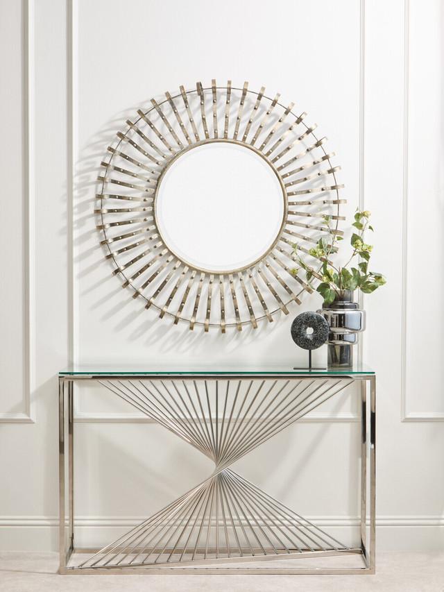 Premier Housewares Cissell Spoke Frame Wall Mirror