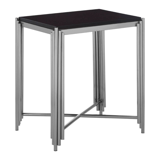 Premier Housewares Clarice Granite Top Side Table