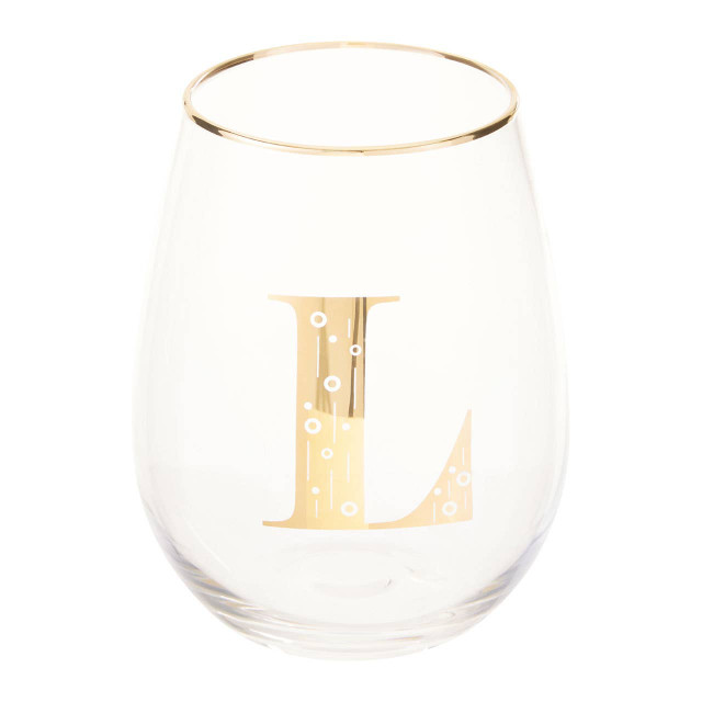Premier Housewares Claro Letter L Curved Tumbler