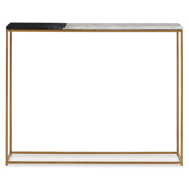 premier housewares Corra Marble Console Table