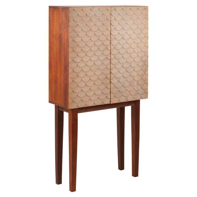 Premier Housewares Costal Mango Wood Cabinet
