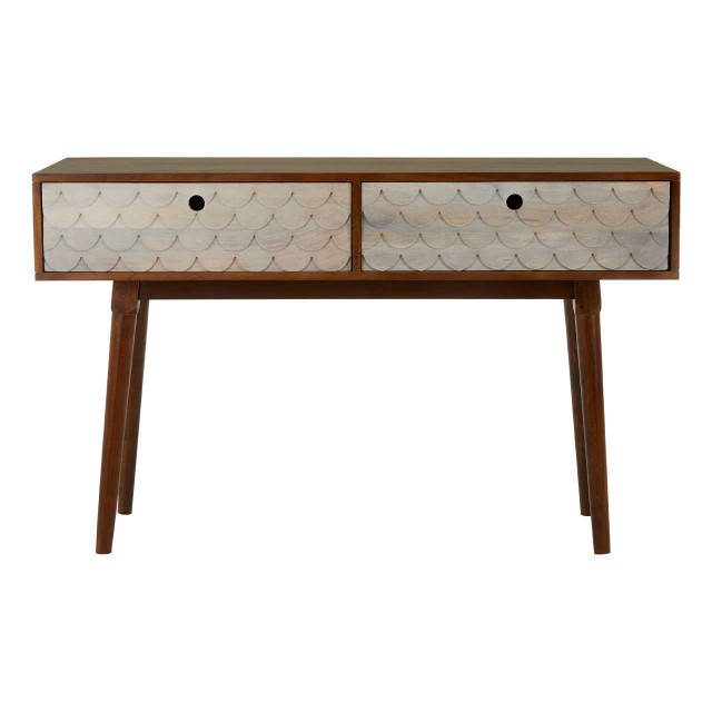 premier housewares Costal Mango Wood Console Table