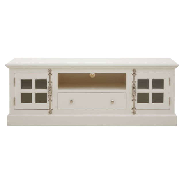 Premier Housewares Covent White Media Unit