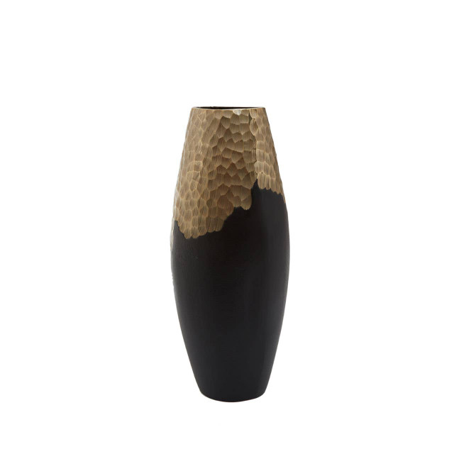 Premier Housewares Daito Small Black And Gold Vase