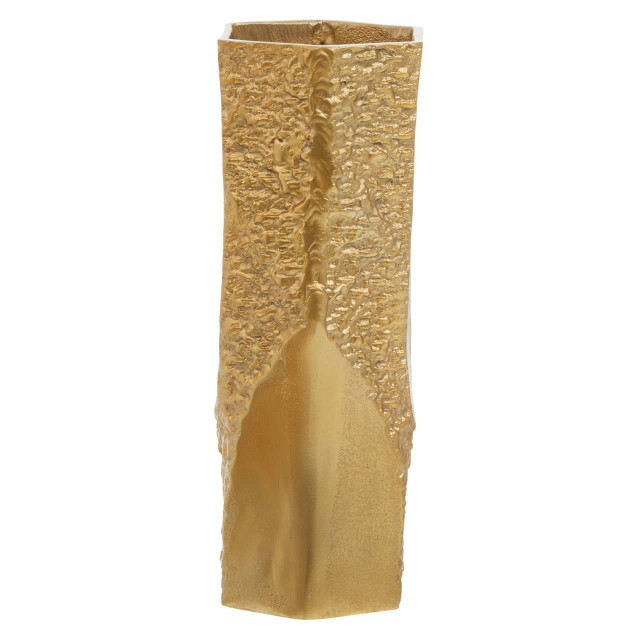 Premier Housewares Dante Small Gold Textured Vase