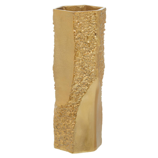 premier housewares Dante Small Gold Textured Vase