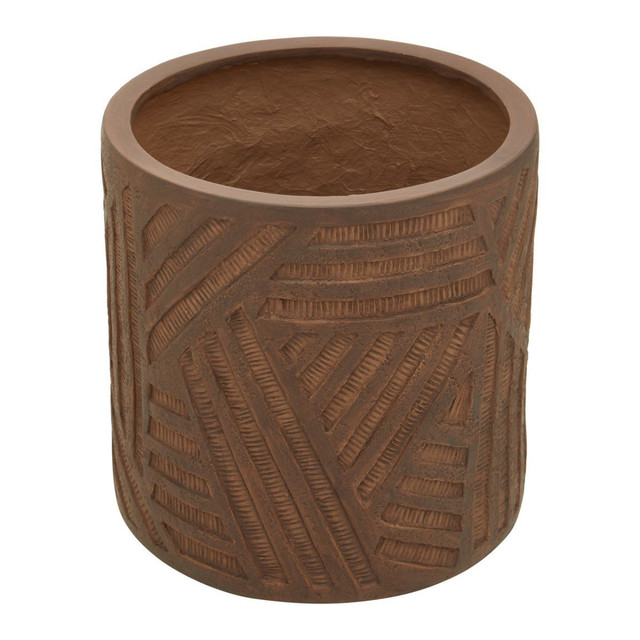 Premier Housewares Darnell Brown Textured Planter