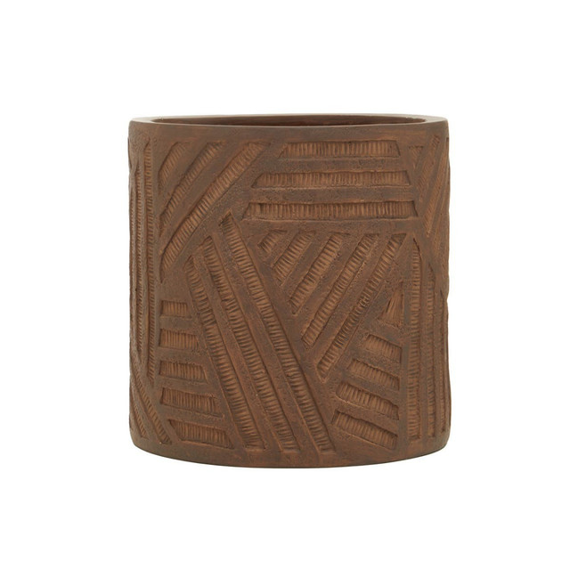 premier housewares Darnell Brown Textured Planter