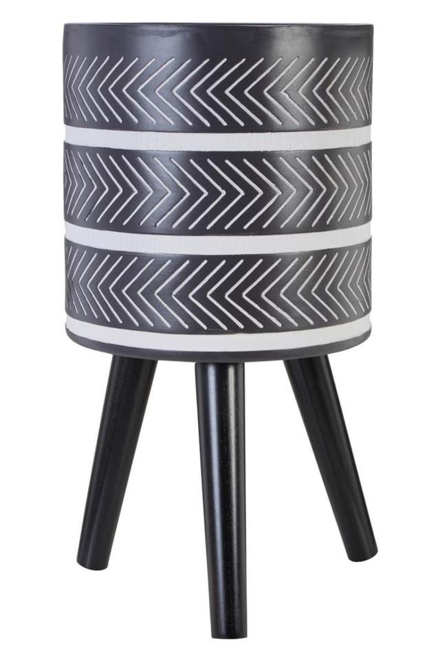 premier housewares Darnell Large Chevron Planter
