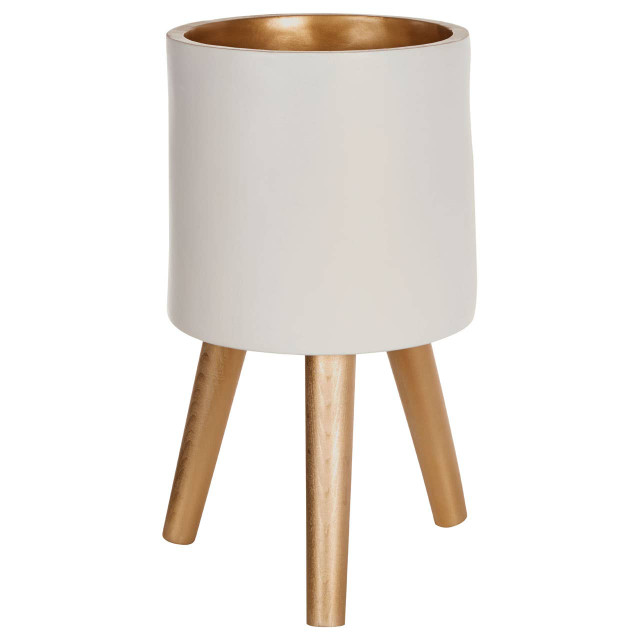 premier housewares Darnell Small White Planter