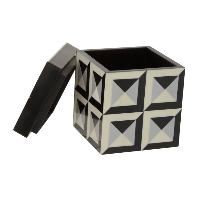 Premier Housewares Davino Small Square Trinket Box