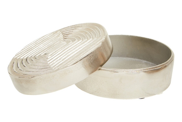 Premier Housewares Dax Large Silver Box