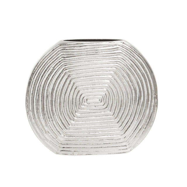 Premier Housewares Dax Silver Small Vase