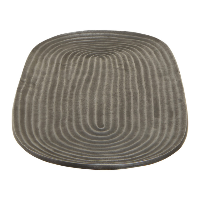 Premier Housewares Dax Small Grey Oval Dish