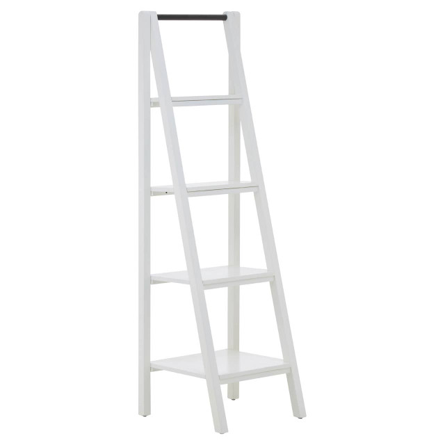 premier housewares Dayak White 4 Tier Shelf Unit