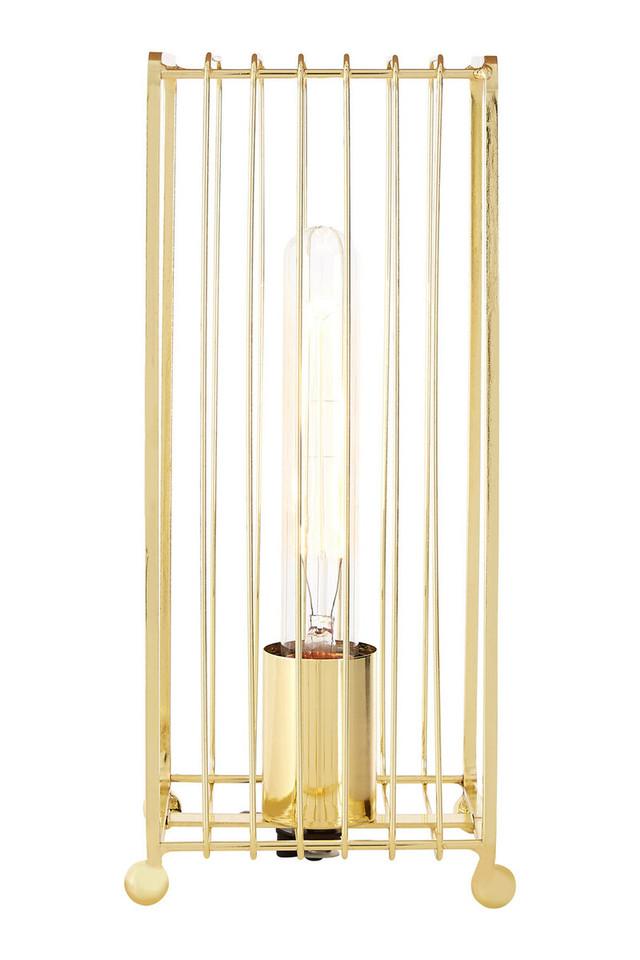 premier housewares Deco Gold Finish Table Lamp