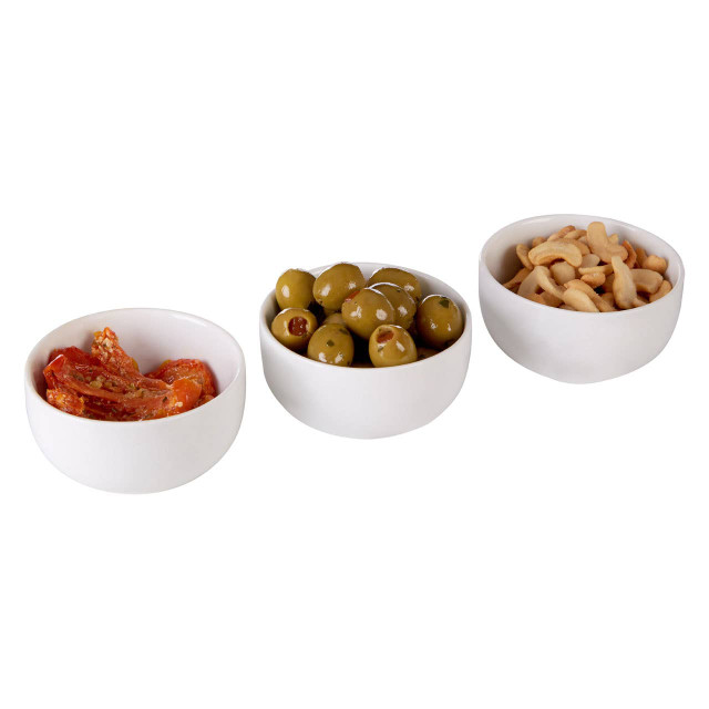 Premier Housewares Dela Set Of 3 Round Dip Bowls