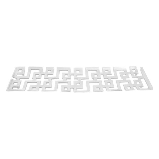 Premier Housewares Delphi Silver Finish Dish