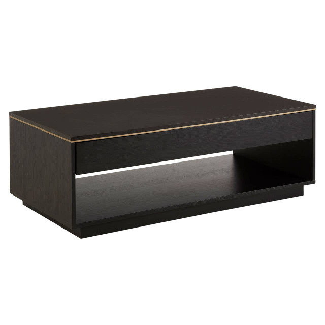 Premier Housewares Diamond Oak Veneer Coffee Table