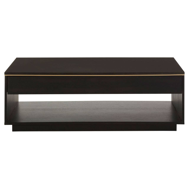 premier housewares Diamond Oak Veneer Coffee Table