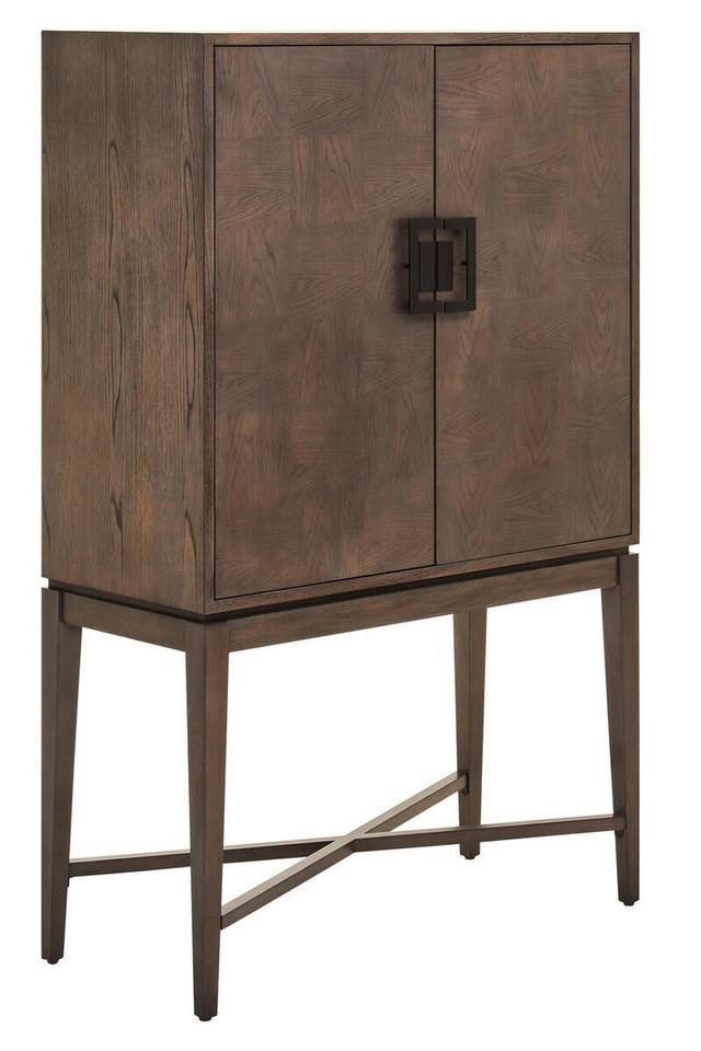 Premier Housewares Dimaro Antique Grey Cabinet