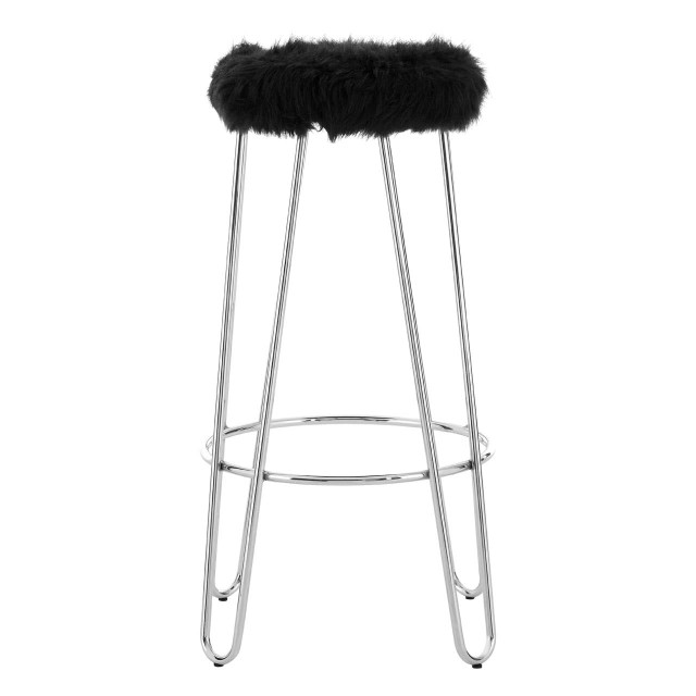 Premier Housewares District Black Bar Stool
