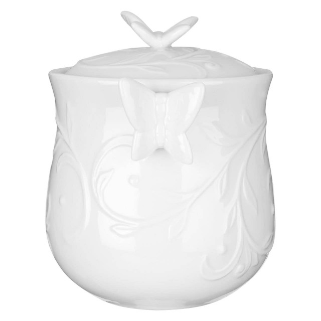 Premier Housewares Edelle Porcelain Bathroom Jar