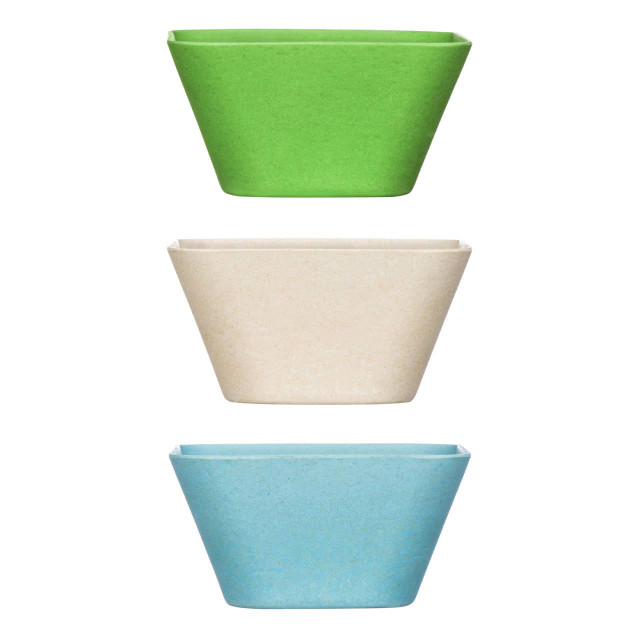 Premier Housewares Eden Green Bamboo Fibre Bowl