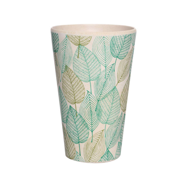 premier housewares Eden Leaf Design Bamboo Tumbler