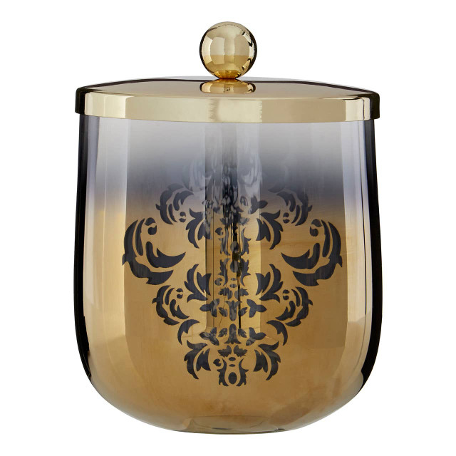 Premier Housewares Elissa Gold Ombre Cotton Jar