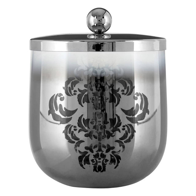 Premier Housewares Elissa Silver Ombre Cotton Jar