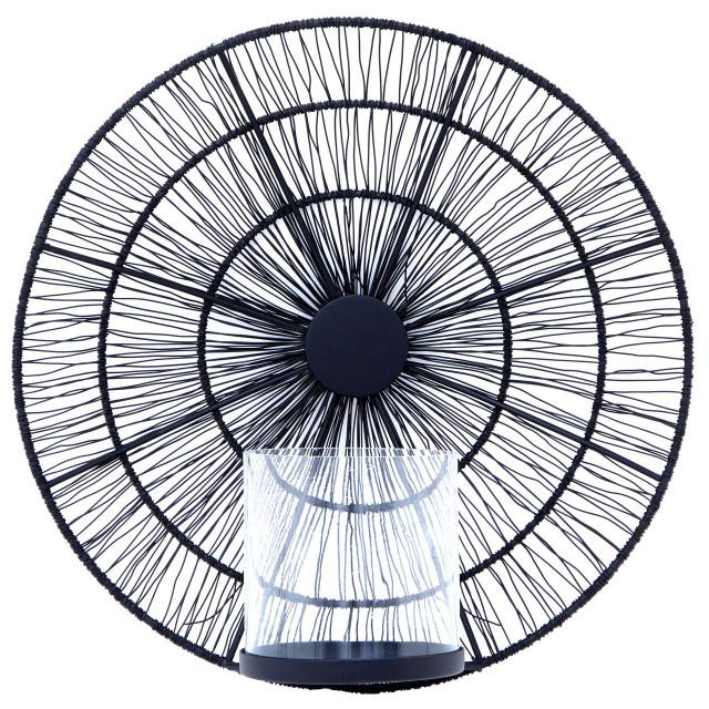 premier housewares Enzo Black Wire Wall Sconce