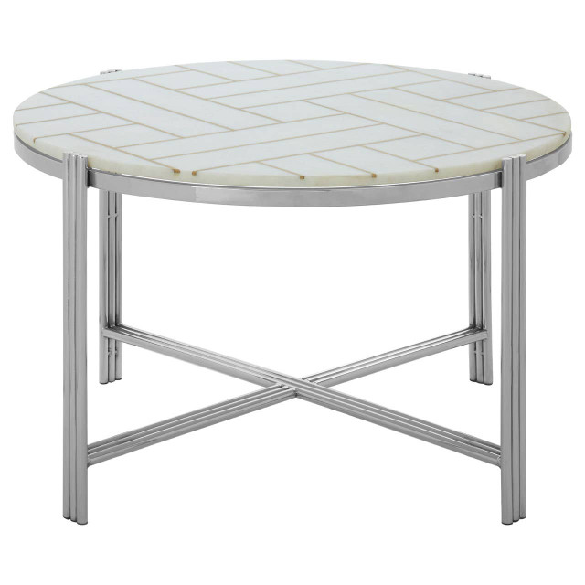 premier housewares Eva Marble Top Coffee Table