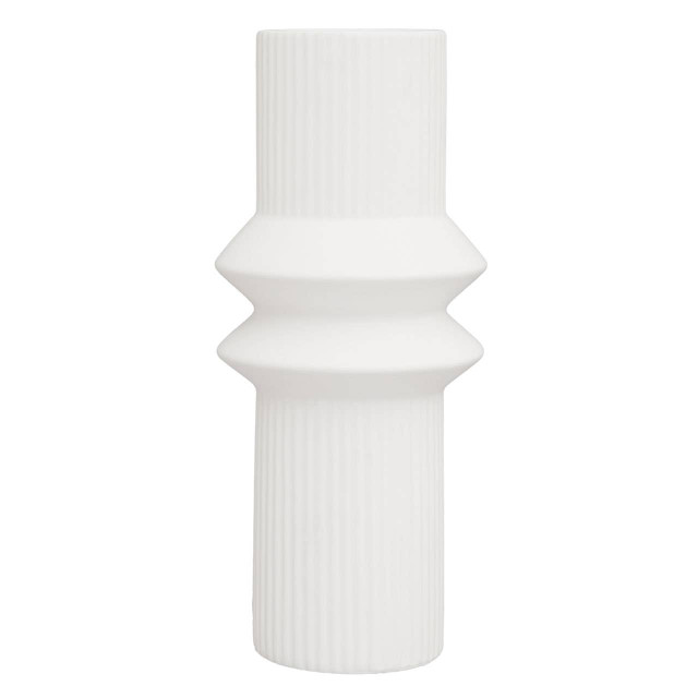 premier housewares Fabia White Ceramic Vase