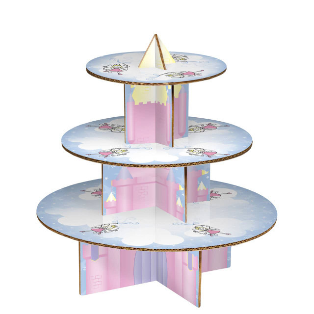 Premier Housewares Fairy Castle 3 Tier Cake Stand