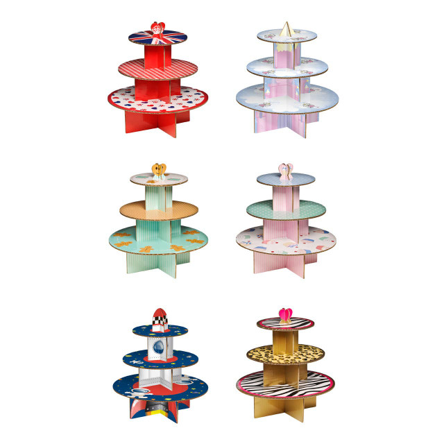 Premier Housewares Fairy Castle 3 Tier Cake Stand