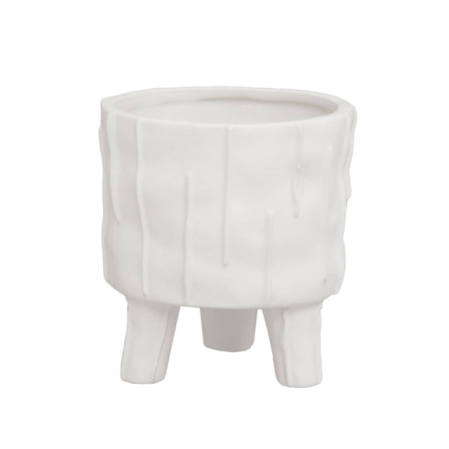 premier housewares Fara White Small Planter