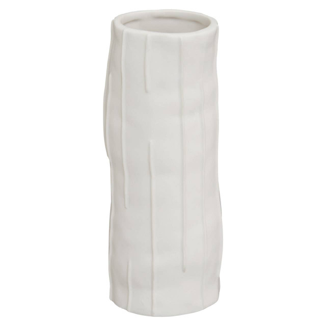 Premier Housewares Fara White Small Vase