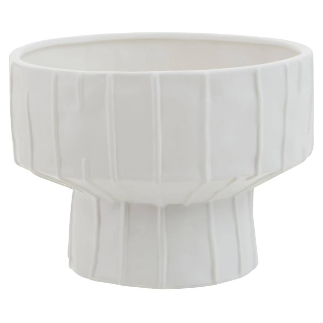 Premier Housewares Fara White Vase