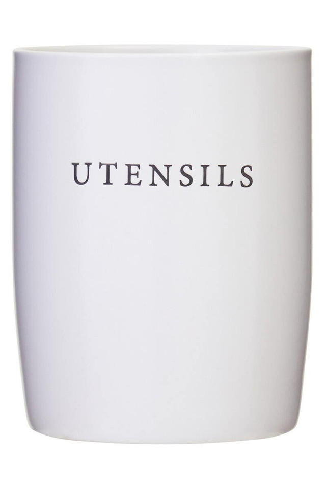 Premier Housewares Farmhouse Cream Utensil Holder