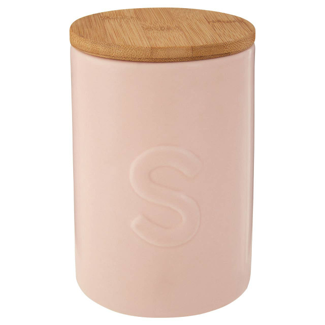 Premier Housewares Fenwick Pink Sugar Canister