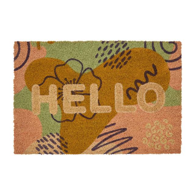 premier housewares Filta Bohemian Hello Doormat
