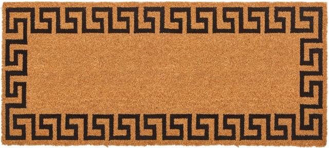 Premier Housewares Filta Greek Key Coir Doormat