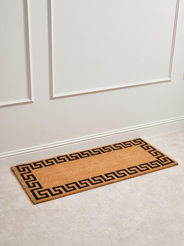 Premier Housewares Filta Greek Key Coir Doormat