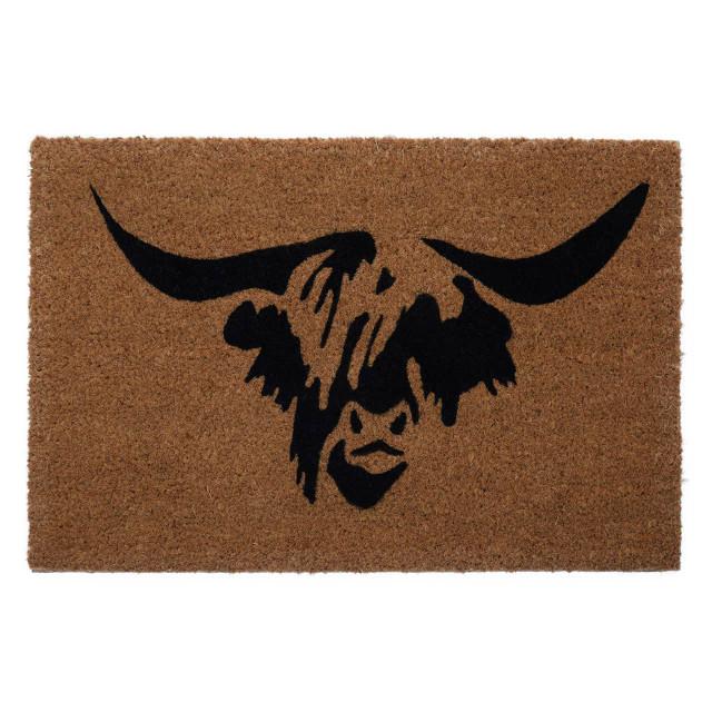 premier housewares Filta Highland Cow Doormat