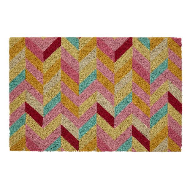 premier housewares Filta Multi Colour coir doormat